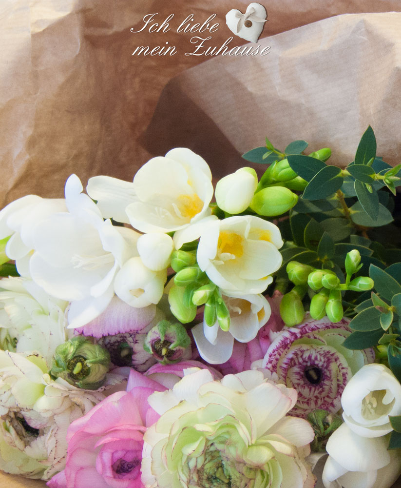 Blog - Überraschung für meinen lieben Mann - Schoggischaum mit Marktblumen - Bild 4