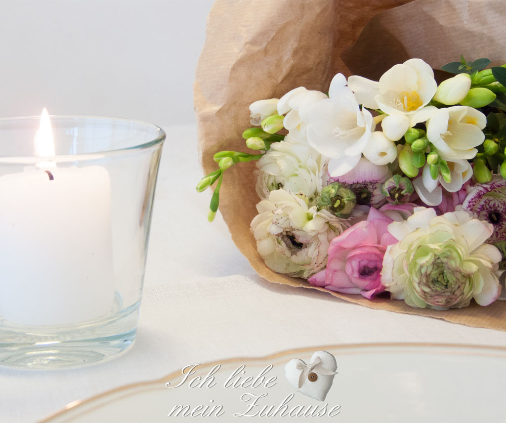Blog - Überraschung für meinen lieben Mann - Schoggischaum mit Marktblumen - Bild 5