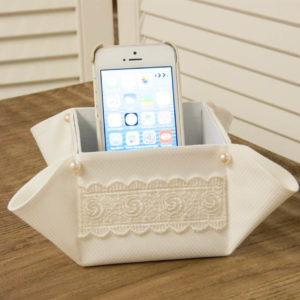 Dekokörbchen für Smartphone