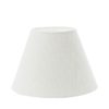Lene Bjerre - Tischlampe aus der Carmina Collection mit weissem Leinen-Lampenschirm