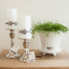 Lene Bjerre - Kerzenständer aus der Bellara Collection - Large und Small mit Keramiktopf aus der Paulina Collection