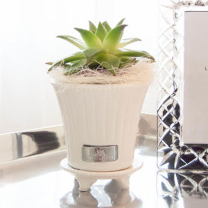 Lene Bjerre Paulina Collection Keramiktopf Small Weiss