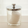 Lene Bjerre Tradition Bath Collection Dose aus Glas mit Deckel aus Stahl Lene Bjerre Tradition Bath Collection Dose aus Glas mit Deckel aus Stahl
