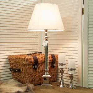 Lene Bjerre Ella Lighting Collection Tischlampe mit Leinenschirm