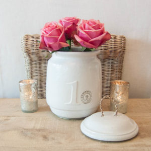 Lene Bjerre - Belinda Collection Krug aus Keramik small weiss - Bild 1