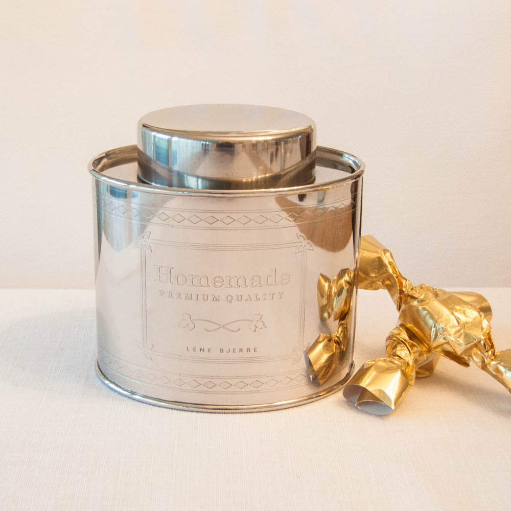 Lene Bjerre – Cosia Collection Vorratsdose Modell 2 small silber Lene Bjerre - Cosia Collection Vorratsdose Modell 2 small silber