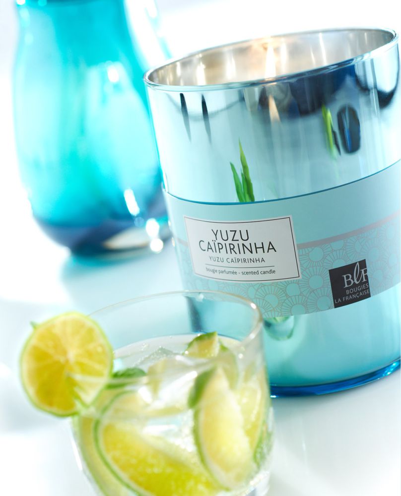 Bougies la Française - Yuzu-Caipirinha Duftkerze aus der Slow Time Collection / XL