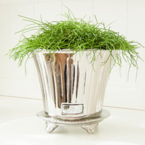 Lene Bjerre - Keramiktopf Silber aus der Paulina Collection / large