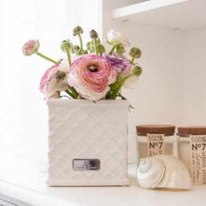 Lene Bjerre - Keramiktopf Weiss aus der Patia Collection / small