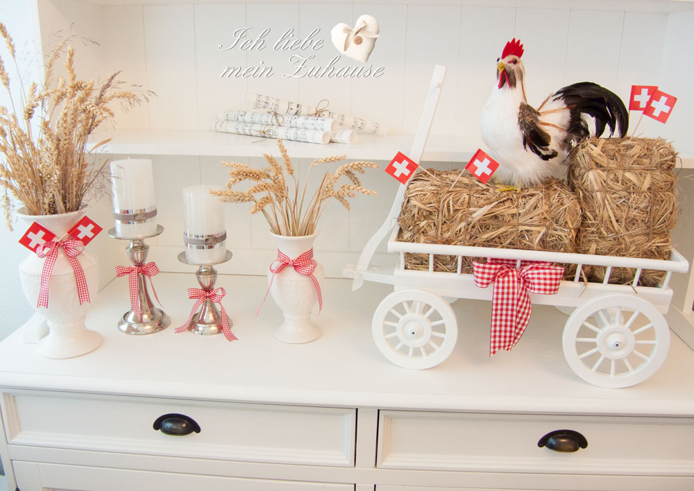 Blog - Schnelle 1. August Deko im Landhausstil mit Lene Bjerre - Bild 5