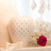 Lene Bjerre – Vase aus der Allie Collection Modell No 4, white/gold Lene Bjerre - Vase aus der Allie Collection Modell No 4, white/gold