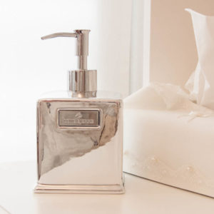 Lene Bjerre - Seifenspender silber aus der Bath Collection