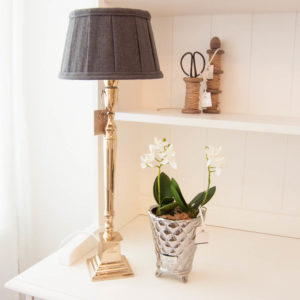 Lene Bjerre - Keramiktopf aus der Precious Collection, silber/ medium