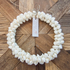 Muschelkranz weiss