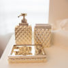 Lene Bjerre - Seifenschale light-gold aus der Portia Bath Collection