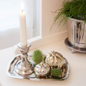 Lene Bjerre - Tablett silver aus der Zilina Edition / medium