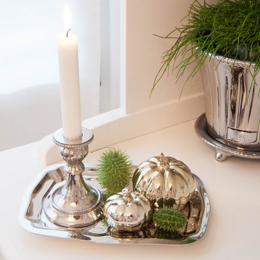 Lene Bjerre – Tablett silver aus der Zilina Edition / medium Lene Bjerre - Tablett silver aus der Zilina Edition / medium