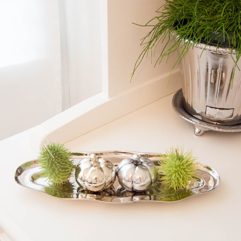 Lene Bjerre – Tablett silver aus der Zilina Edition / small Lene Bjerre - Tablett silver aus der Zilina Edition / small
