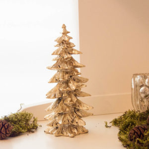 Lene Bjerre - Weihnachtsbaum light-gold aus der Serafina Collection / large