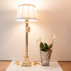Lene Bjerre – Tischlampe aus der Carmina Lighting Collection gold, mit 2 soft Leinen Schirmen weiss+shadow Lene Bjerre - Tischlampe aus der Carmina Lighting Collection gold, mit 2 soft Leinen Schirmen weiss+shadow