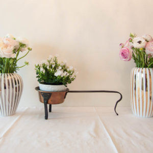 Vintage Chic Kupferpfanne mit Stil