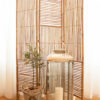 Lene Bjerre - Laterne Fiona Collection extra-large, mit weissem Fellgriff